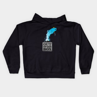 Out of the Box (color) Kids Hoodie